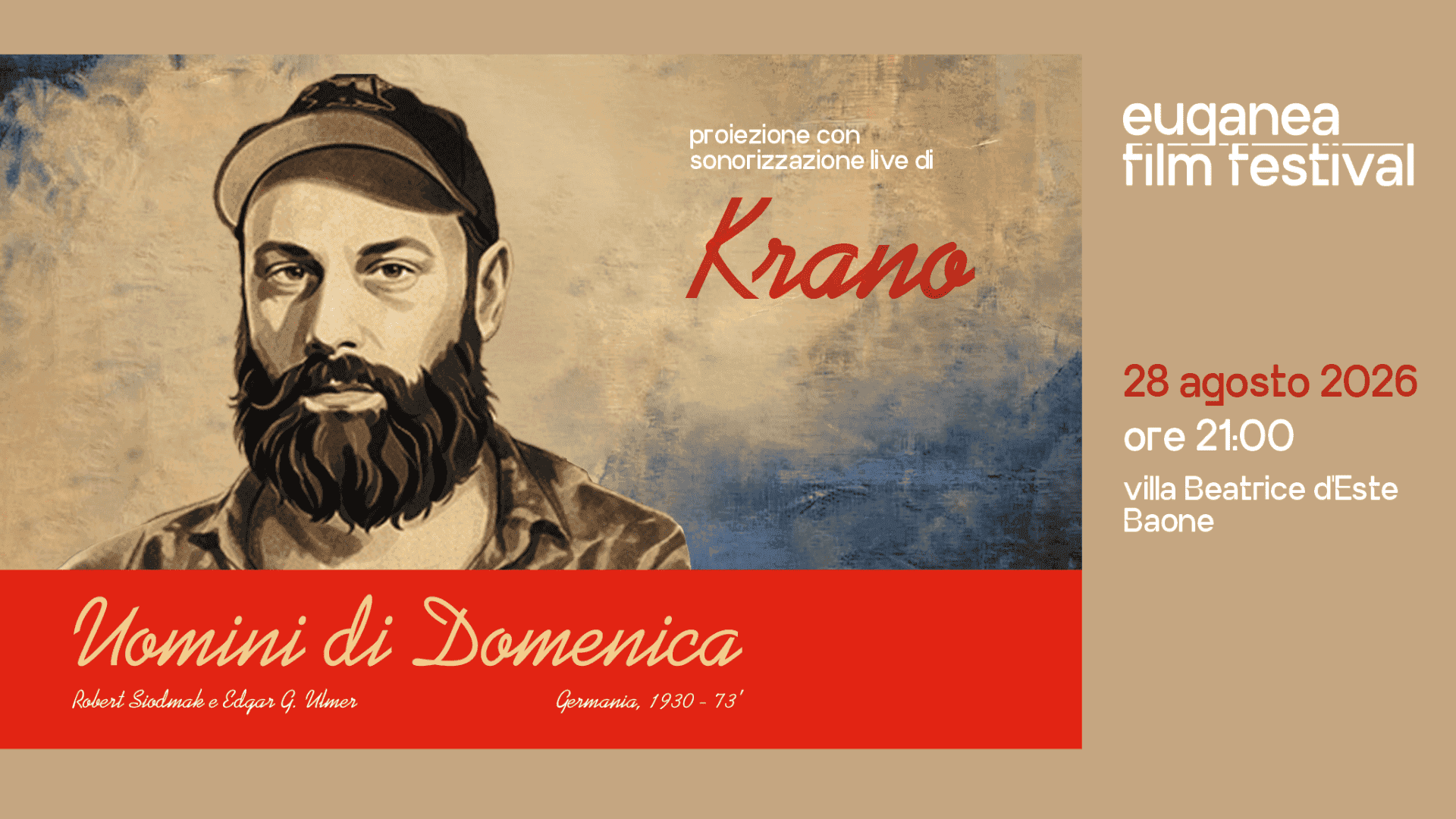 People on Sunday - live by Krano