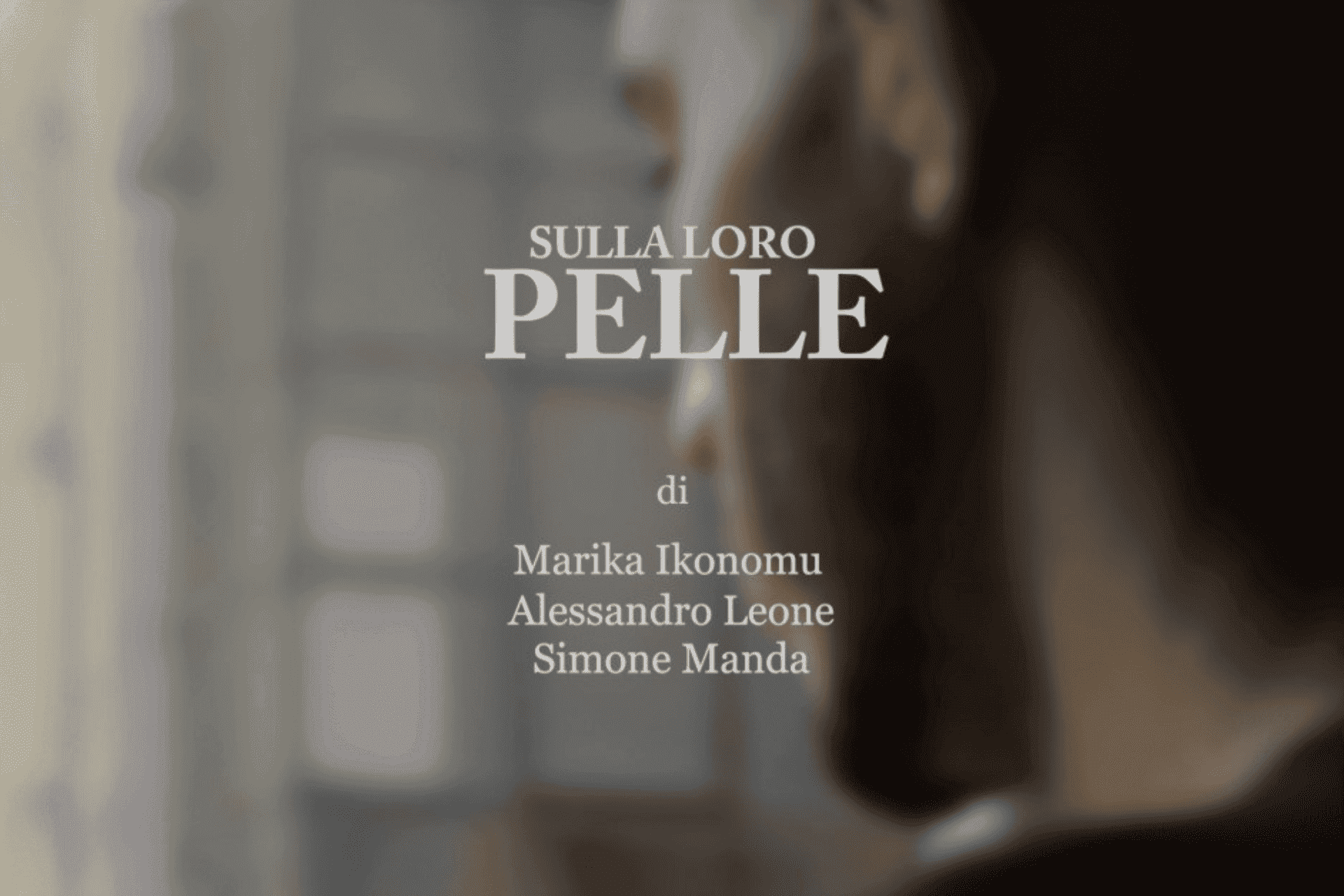 PREMIO MORRIONE - "Sulla loro pelle"